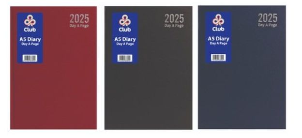 A5 Day a Page Diary 2026