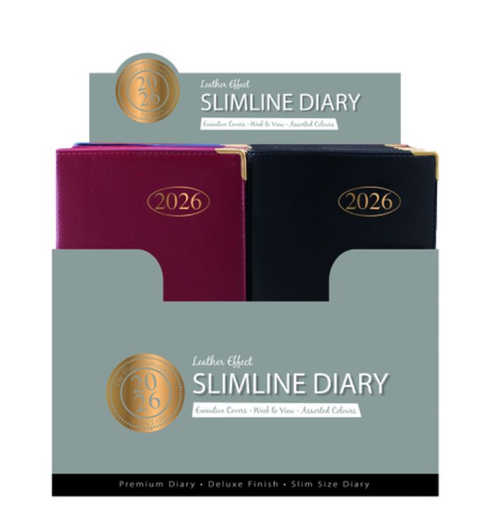 Slim Week to View Diary 2026