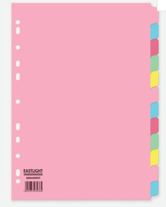 File Dividers 12 part