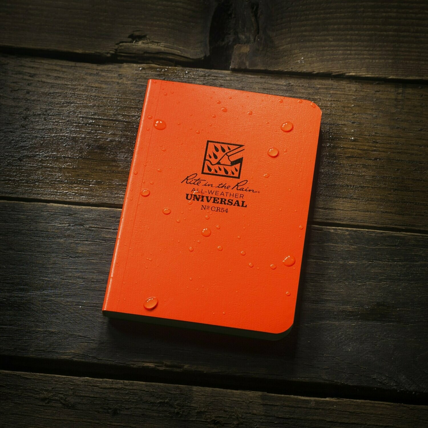 Carnet relié ORANGE (OR54) 8,89 x 12,7cm