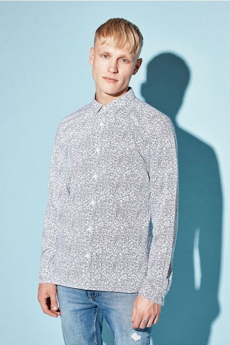 Chemise manches longues Teddy Smith homme