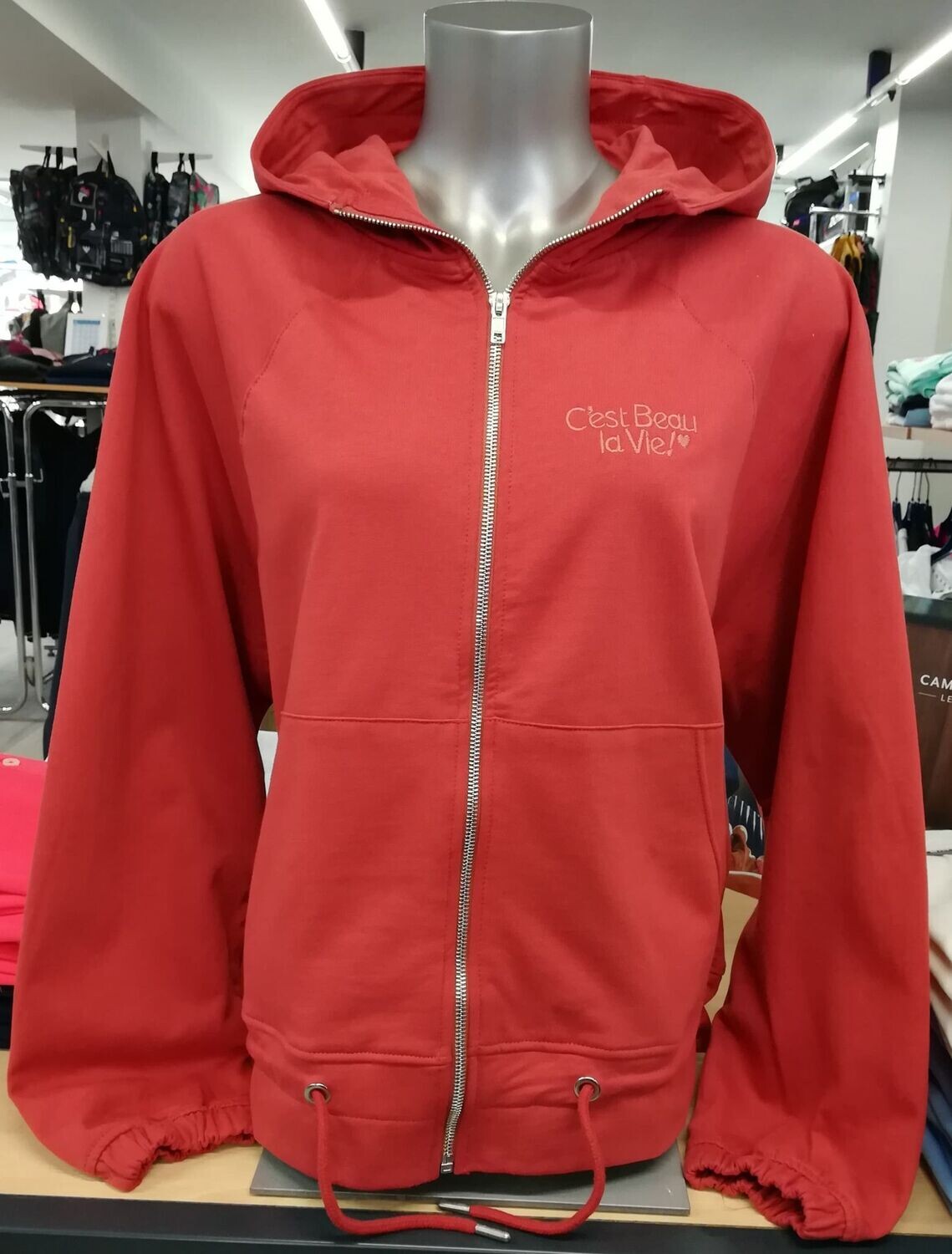 Veste à capuche C'est Beau la Vie femme