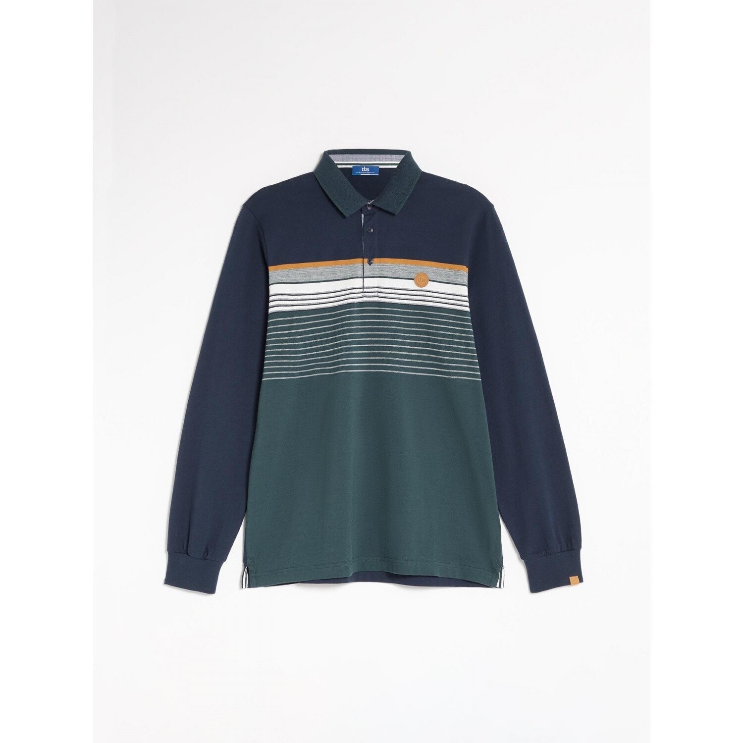 Polo manches longues TBS homme