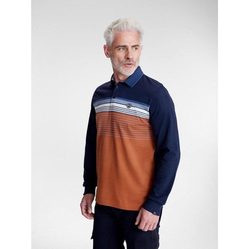 Polo manches longues TBS homme