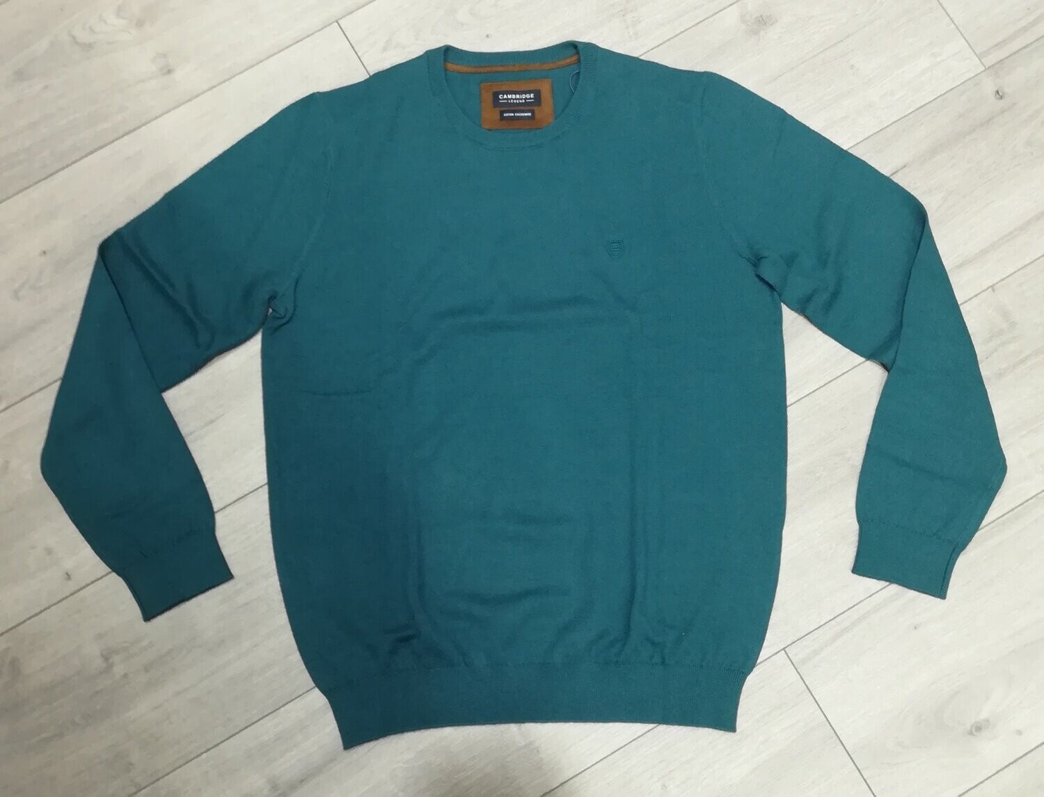 Pull col rond Cambridge homme