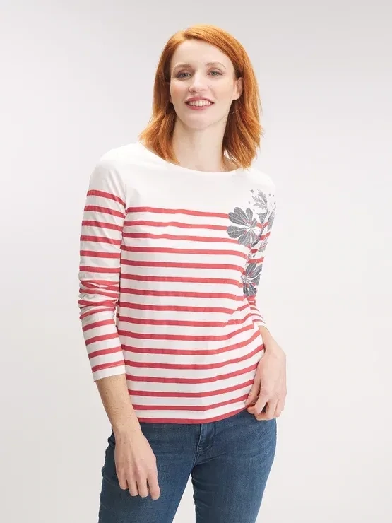 T-shirt manches longues TBS femme