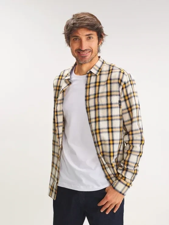 Chemise a carreaux TBS homme