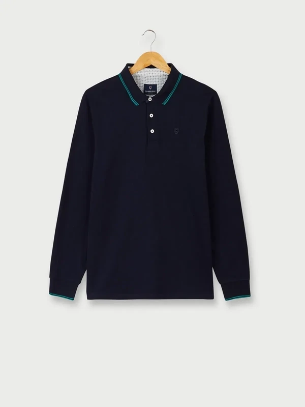 Polo manches longues Cambridge homme