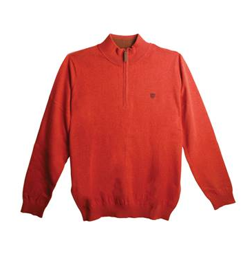 Pull zippé Cambridge homme