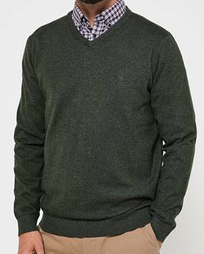 Pull  col V Cambridge homme