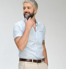 Chemise manches courtes Benson and Cherry homme