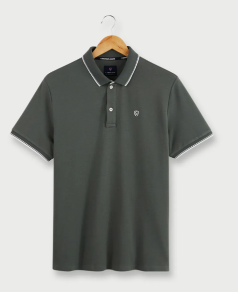 Polo manches courtes Cambridge homme