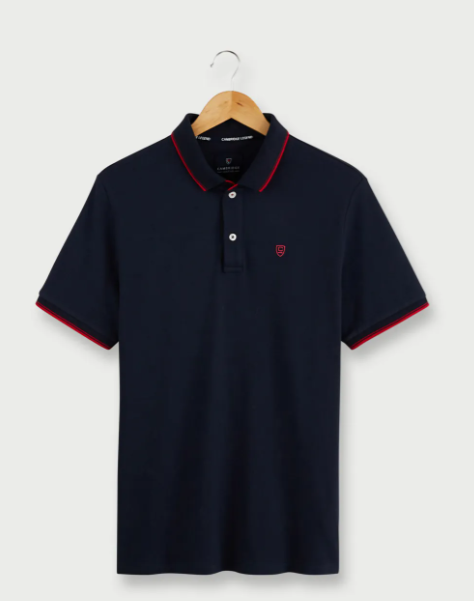 Polo manches courtes Cambridge homme
