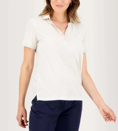 Polo manches courtes TBS femme