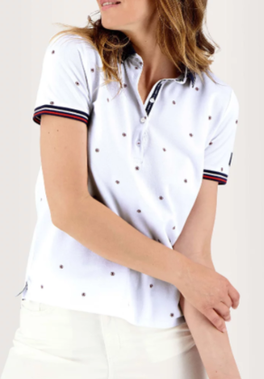 Polo manches courtes TBS femme