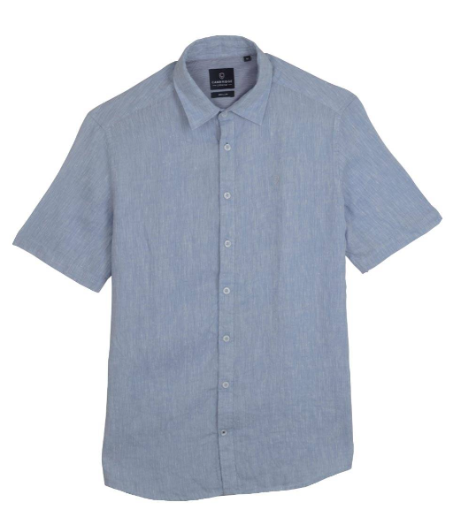 Chemise manches courtes Cambridge homme