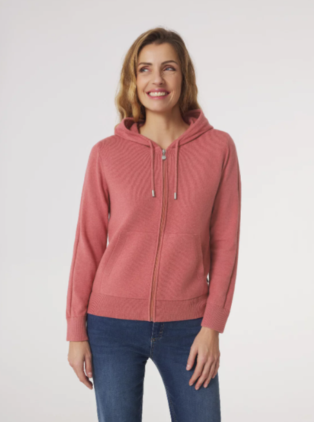 Gilet à capuche TBS femme