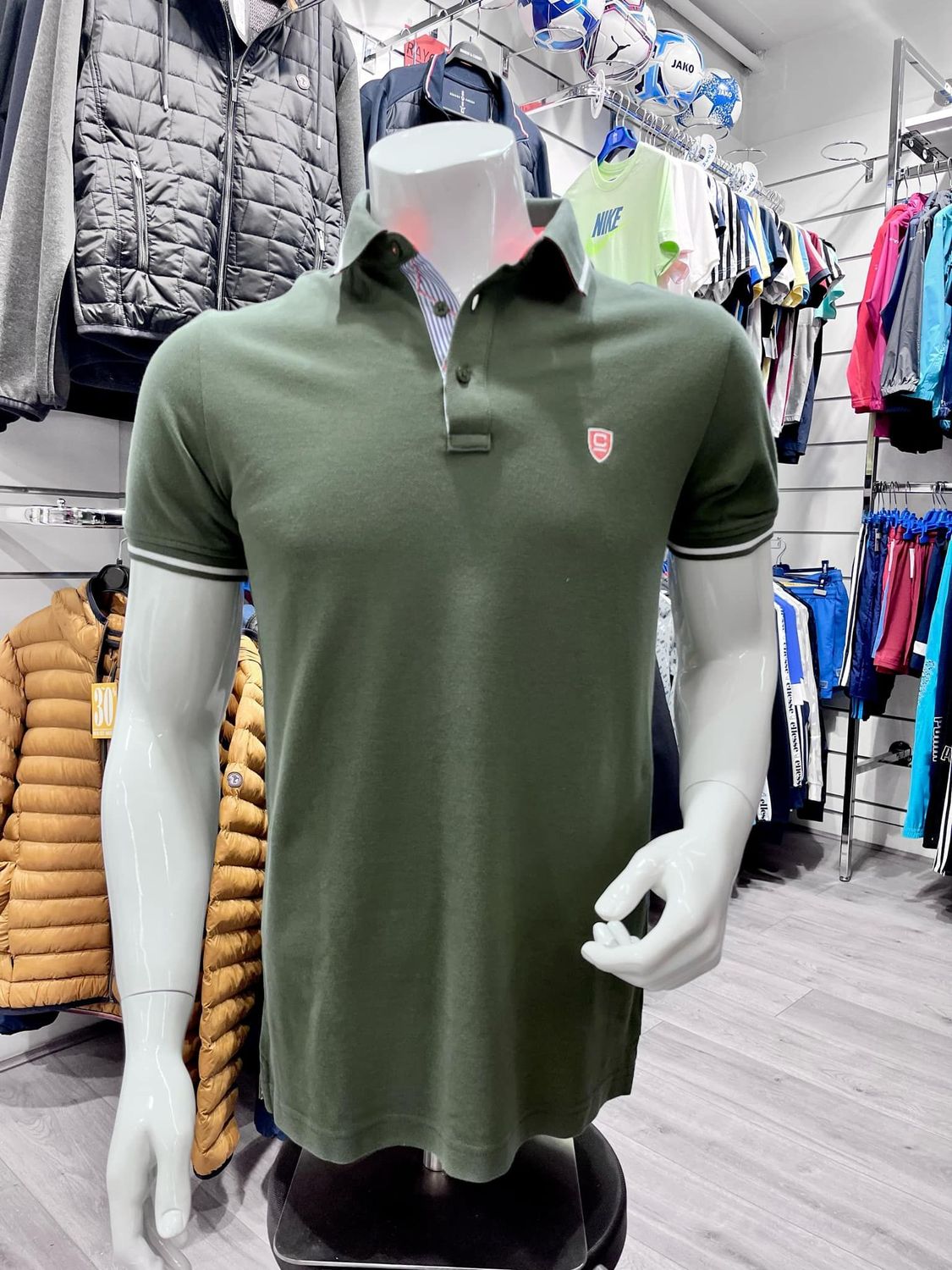 Polo manches courtes Cambridge homme