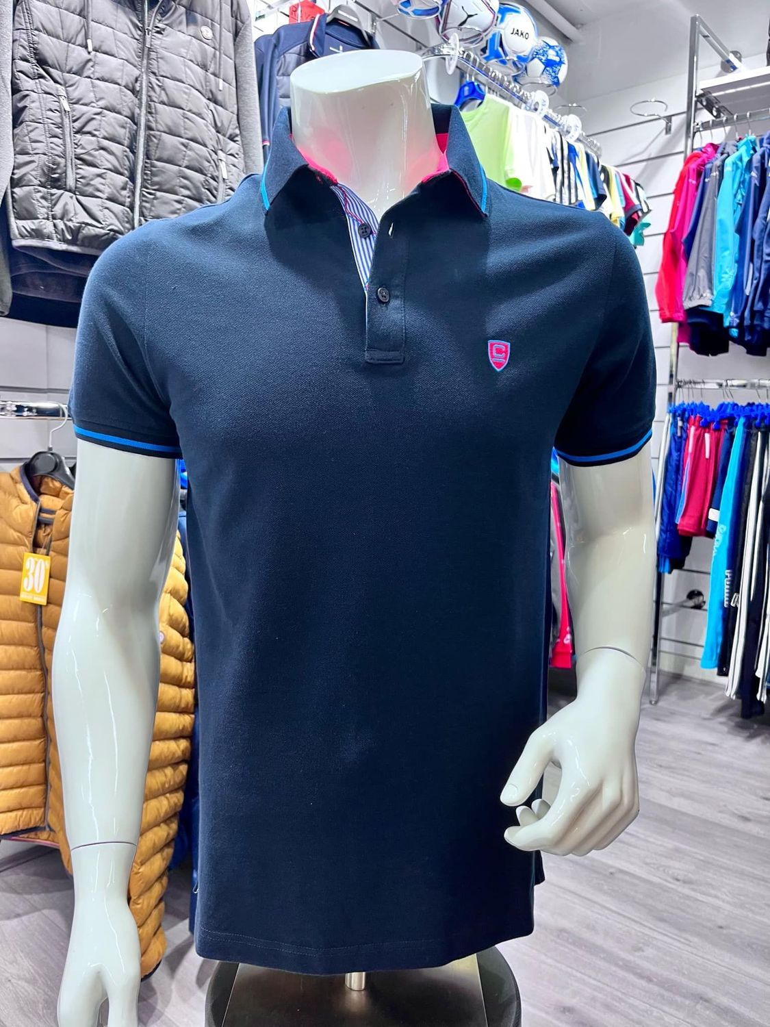 Polo manches courtes Cambridge homme