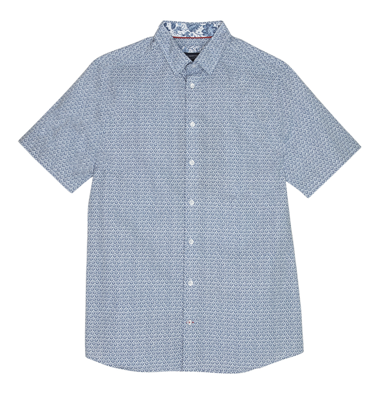 Chemise manches courtes Cambridge homme