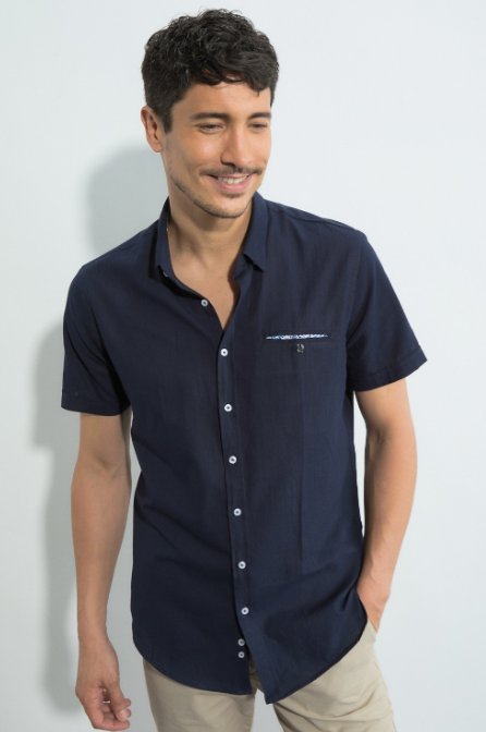 Chemise manches courtes Benson and Cherry homme