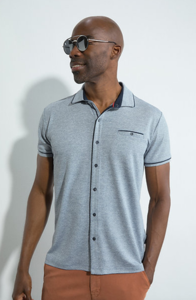 Chemise manches courtes Benson and Cherry homme