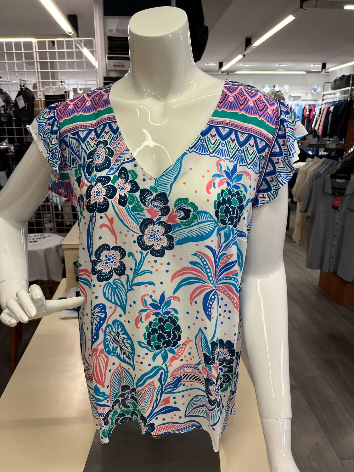 Blouse manches courtes C'est Beau la Vie femme