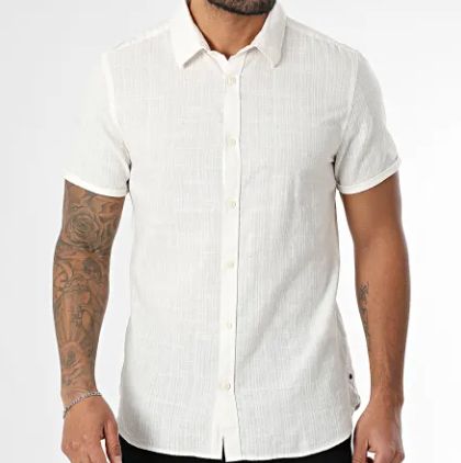 Chemise manches courtes Teddy Smith homme