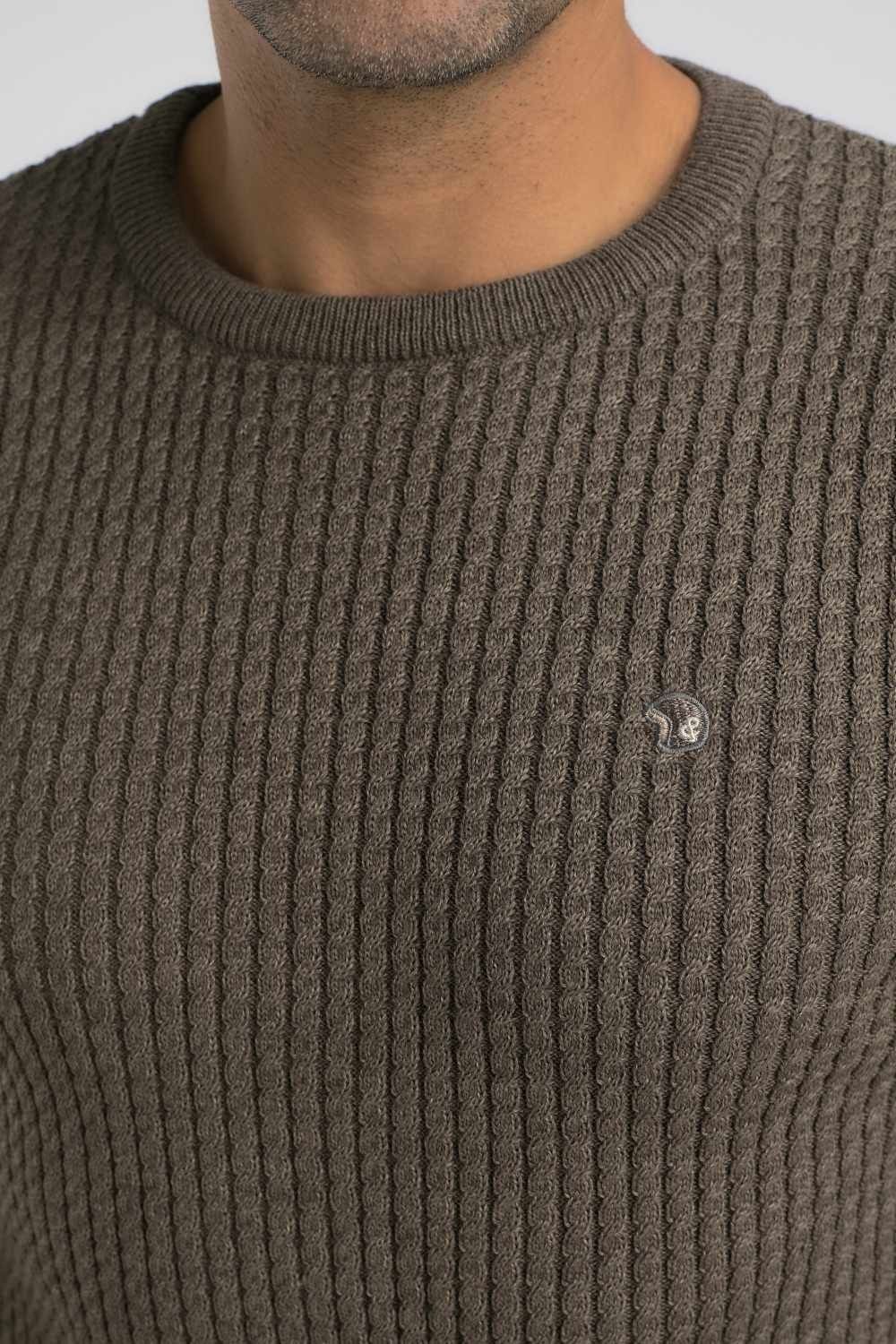 Pull torsadé en laine BENSON&CHERRY