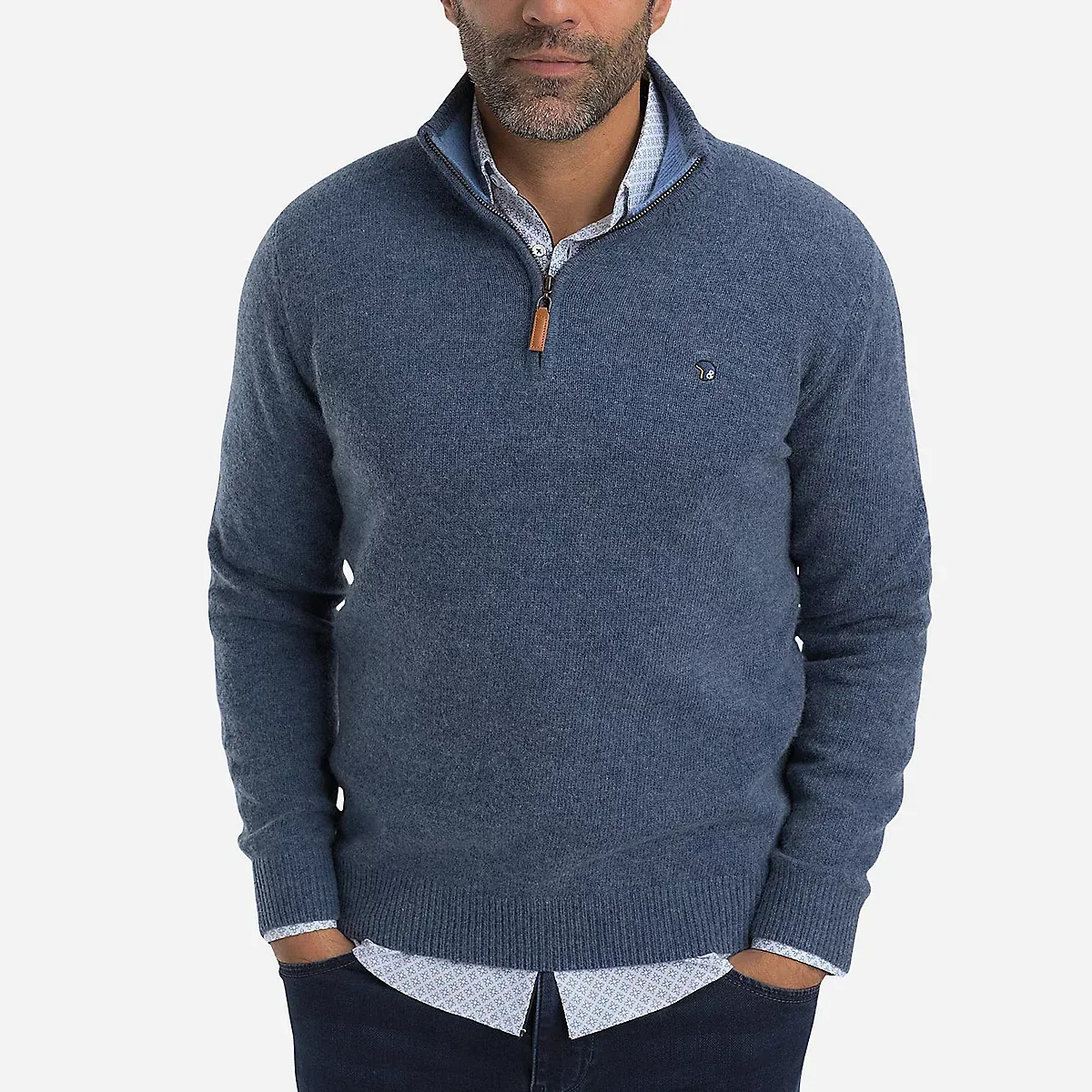 Pull Benson and cherry zippé