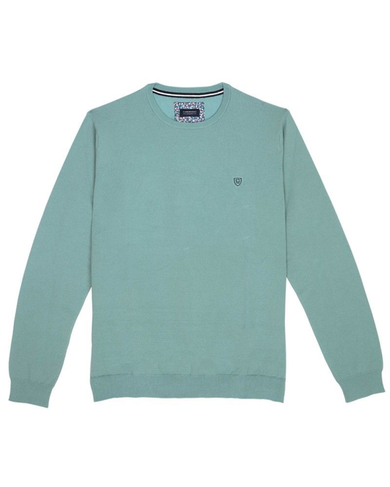 Pull Cambridge col rond