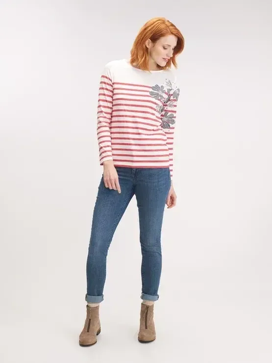 T-shirt manches longues TBS femme
