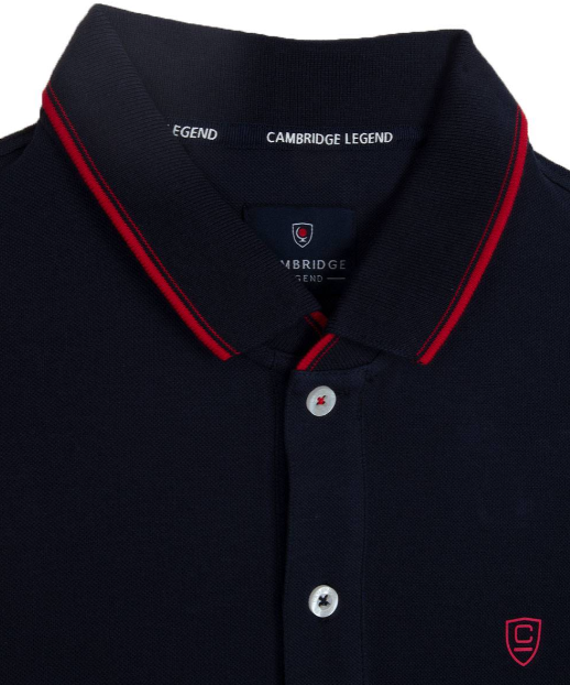 Polo manches courtes Cambridge homme