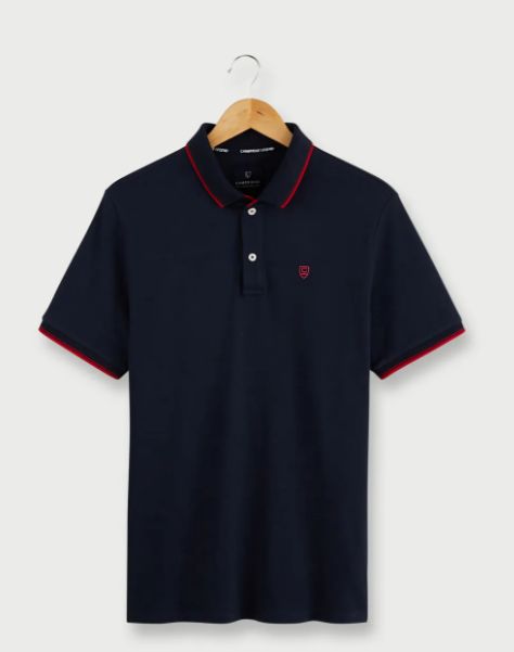 Polo manches courtes Cambridge homme