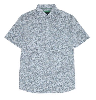 Chemise manches courtes Cambridge homme