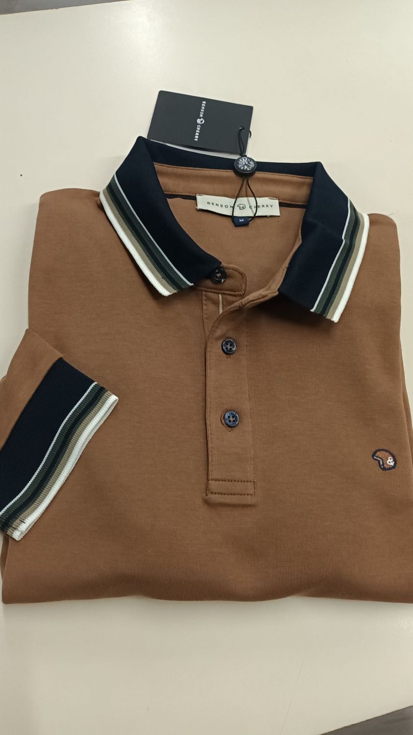 polo manches longues BENSON & CHERRY