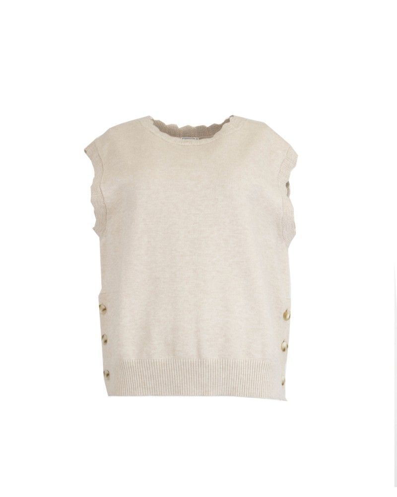 pull sans manches c'est beau la vie