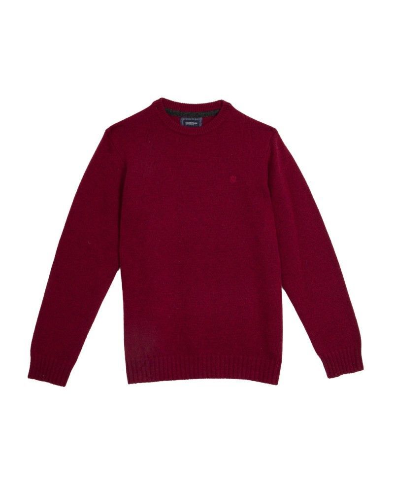 pull cambridge col rond epais