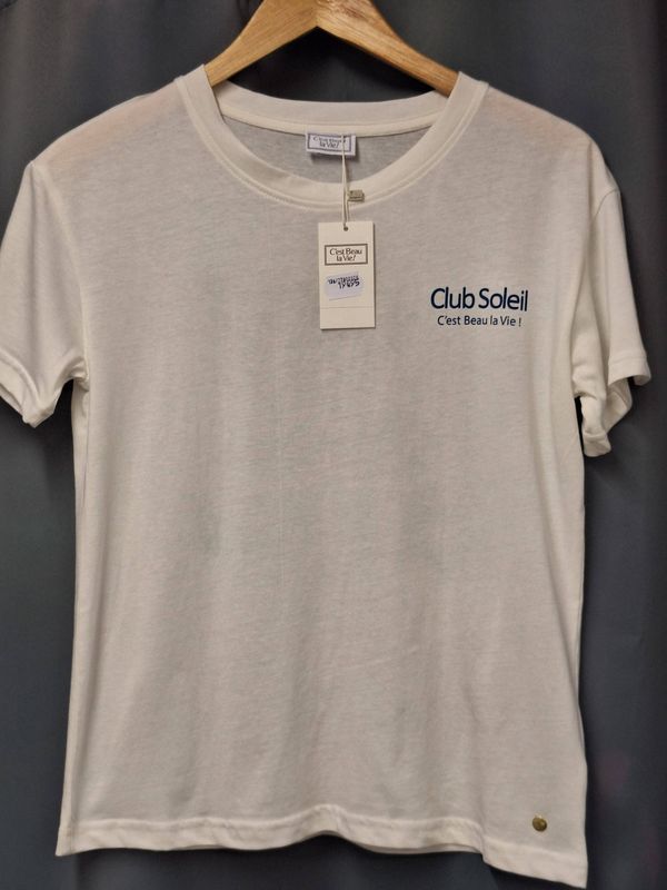 Tee shirt femme c'est beau la vie