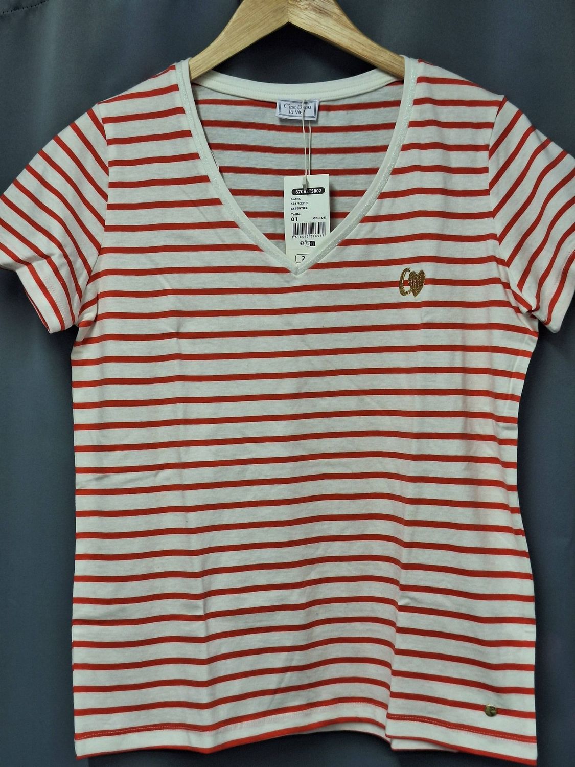 Tee shirt femme c'est beau la vie