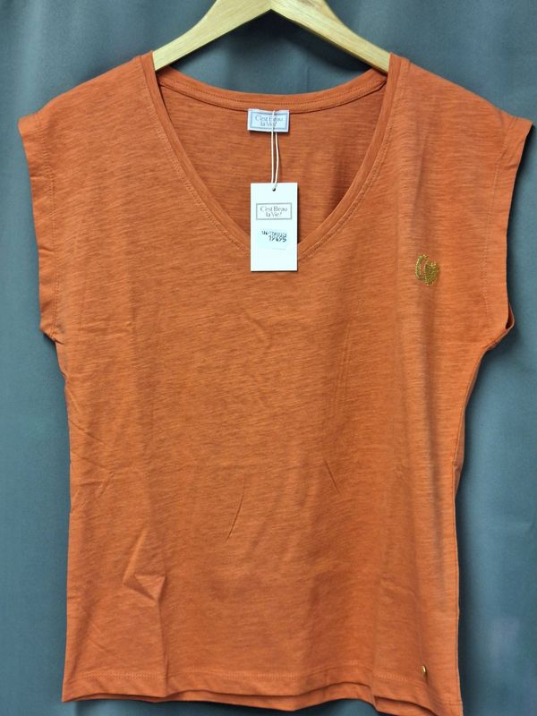 Tee shirt femme c'est beau la vie