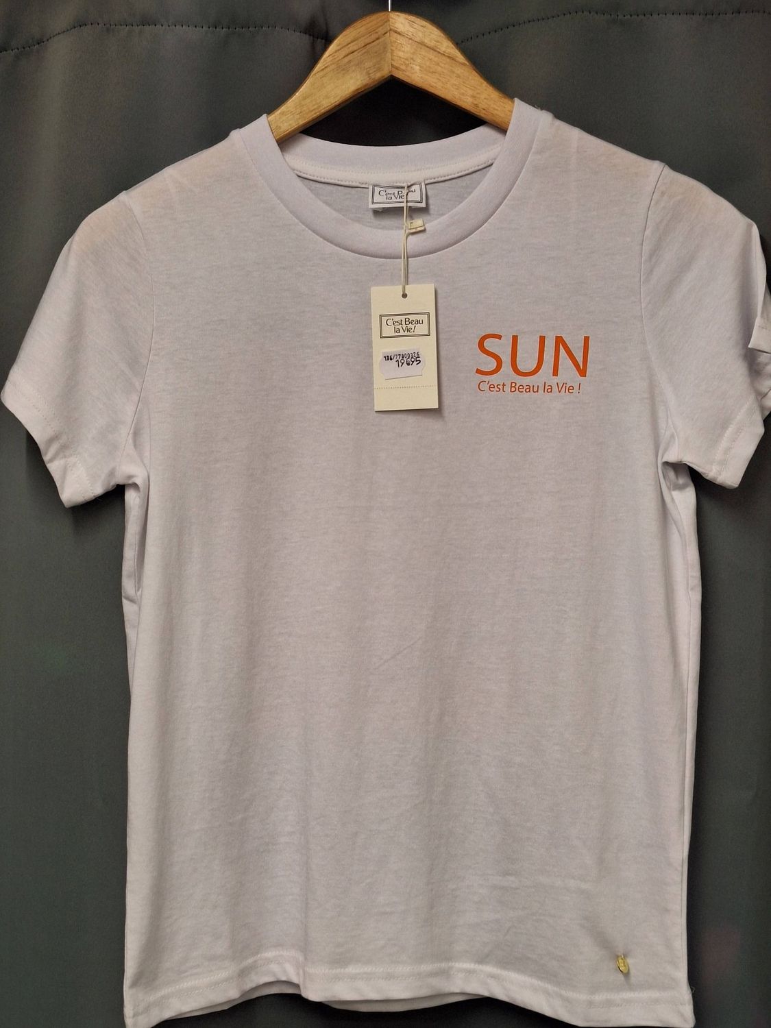 Tee shirt femme c'est beau la vie