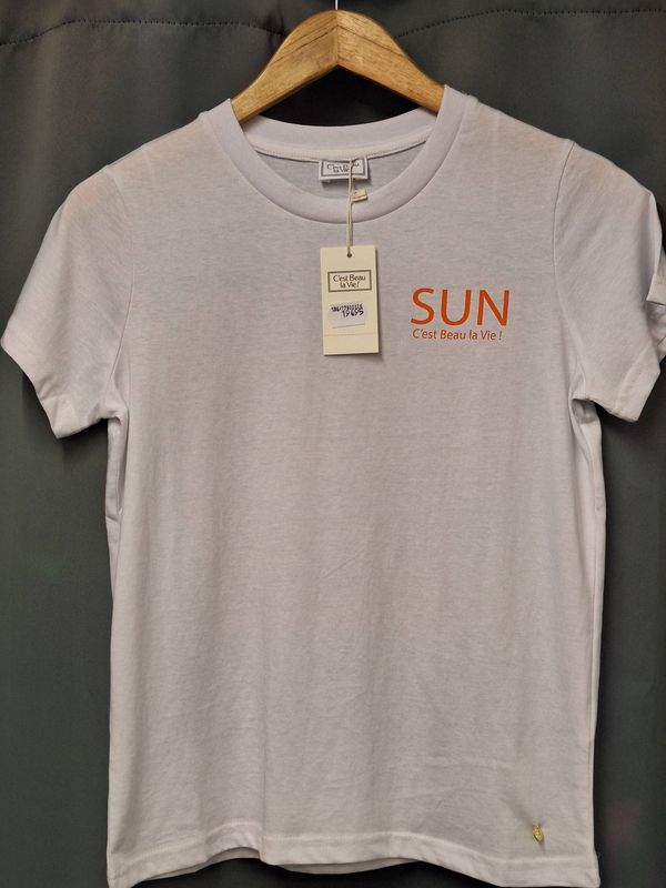 Tee shirt femme c'est beau la vie