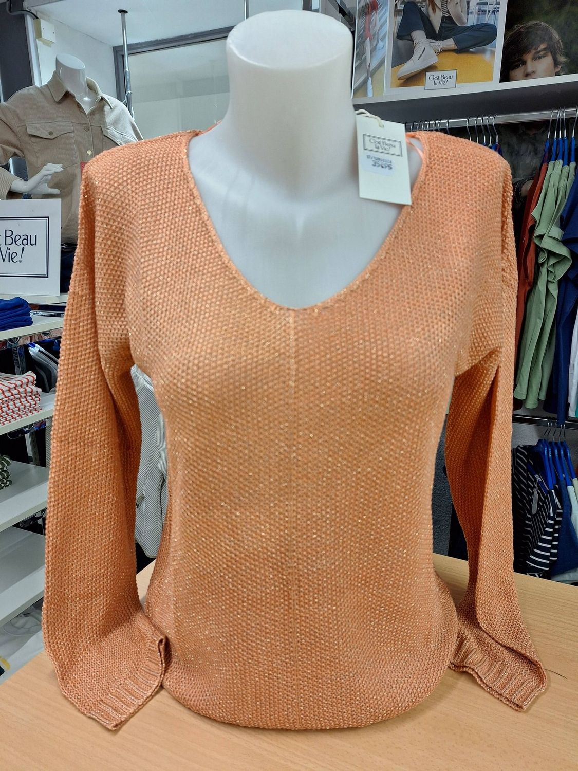 Pull femme C'est beau la vie