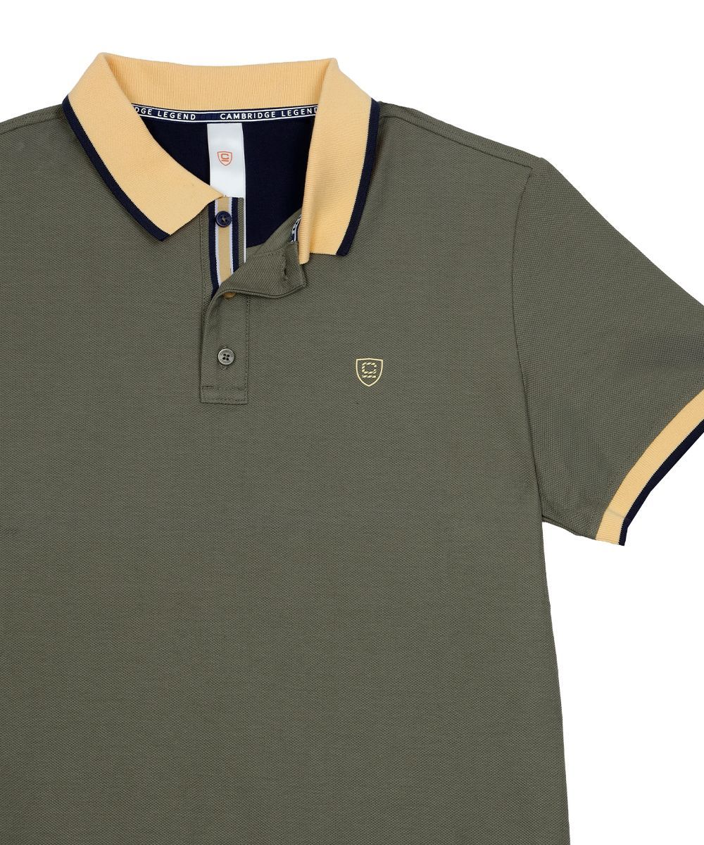 Polo manches courtes Cambridge homme