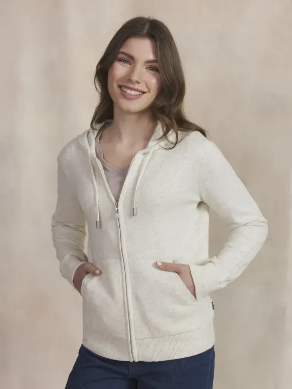 Gilet à capuche TBS femme