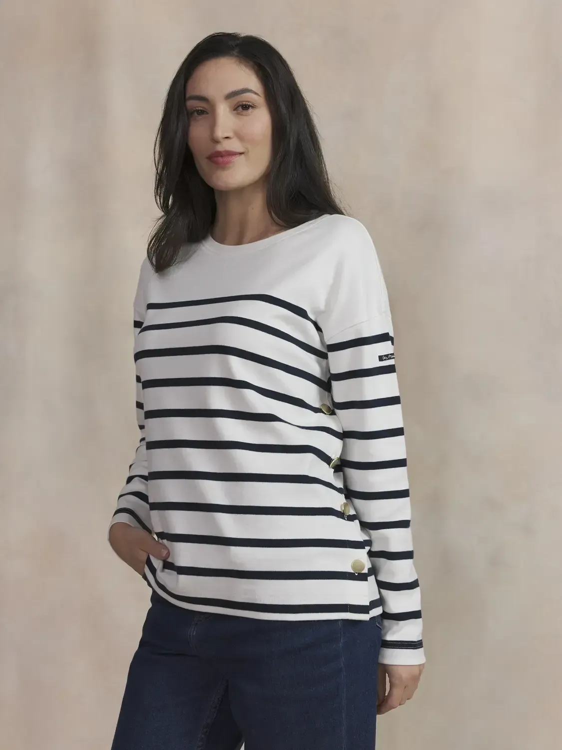 T-shirt manches longues TBS femme