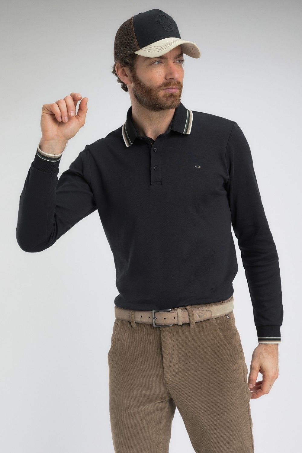 polo manches longues BENSON & CHERRY