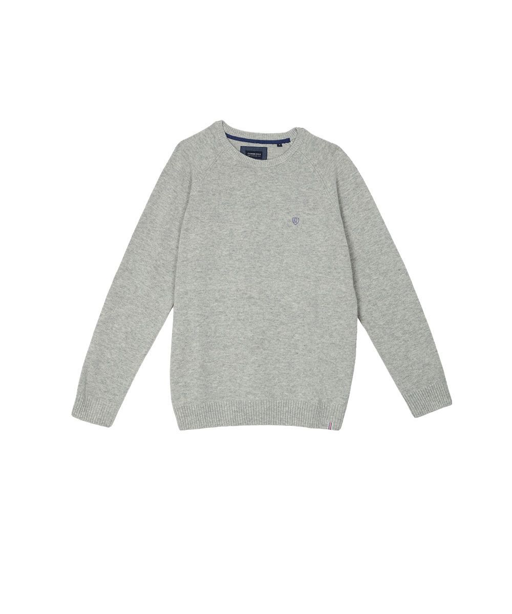 pull cambridge col rond epais