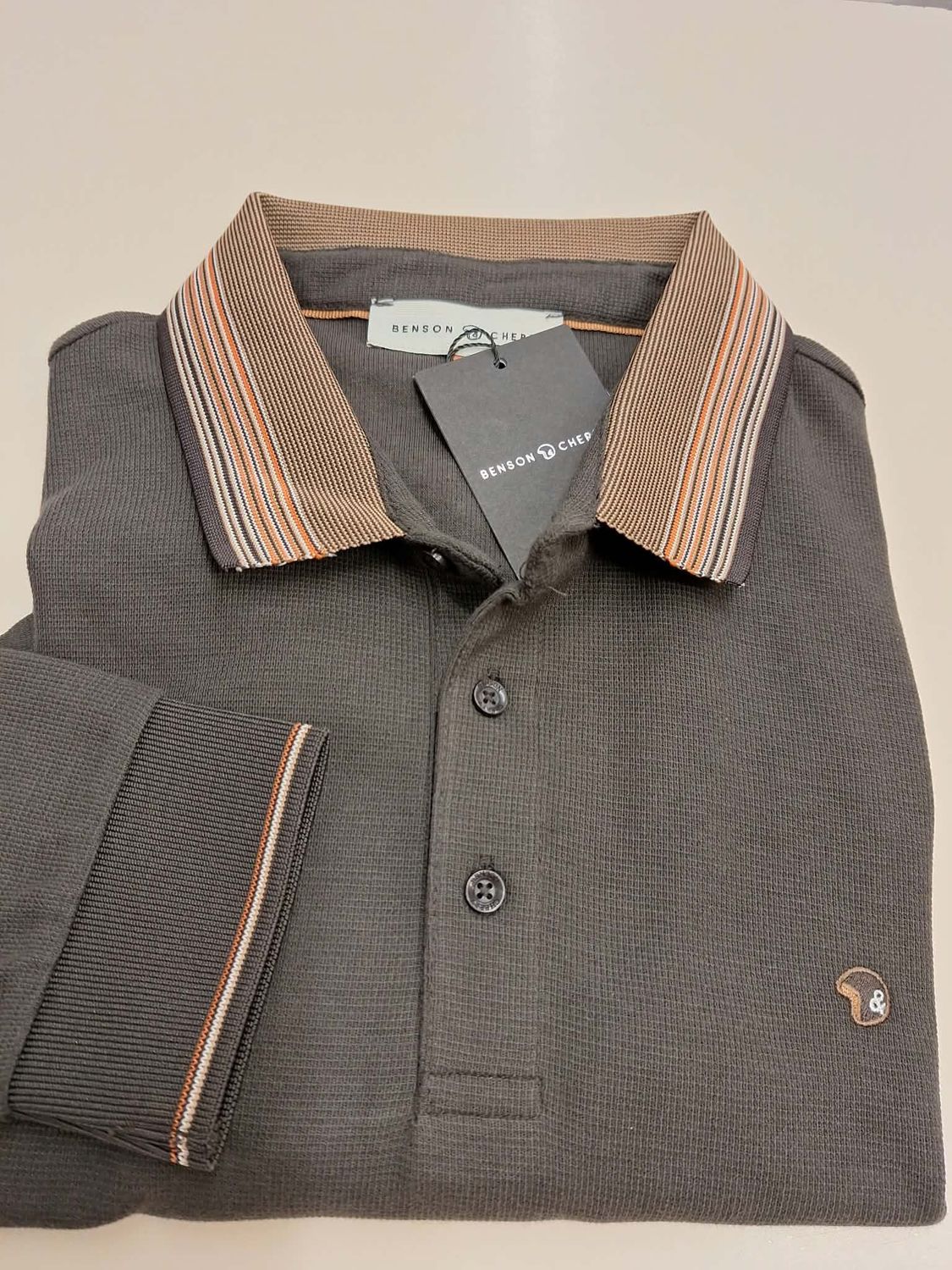polo manches longues BENSON & CHERRY